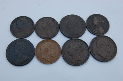 Lot 150 - Great Britain, a large collection of copper half pennies