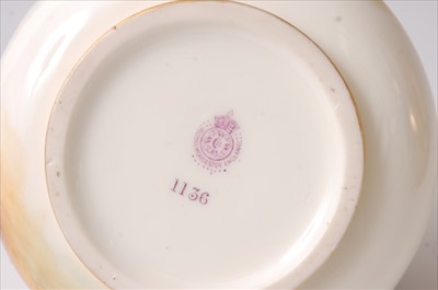 Lot 1090 - A Worcester porcelain miniature ewer, shape No....