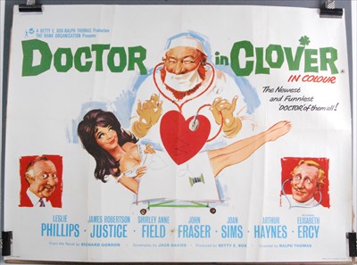Lot 541 - Dr in Love, 1960 UK quad poster