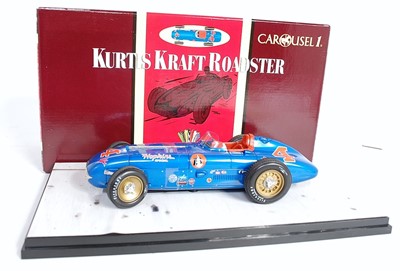 Lot 2520 - A Carousel 1 1/18 scale Kurtis Kraft Roadster...