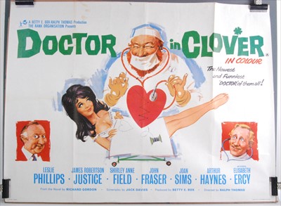 Lot 540 - Father Came Too, 1964 UK quad poster