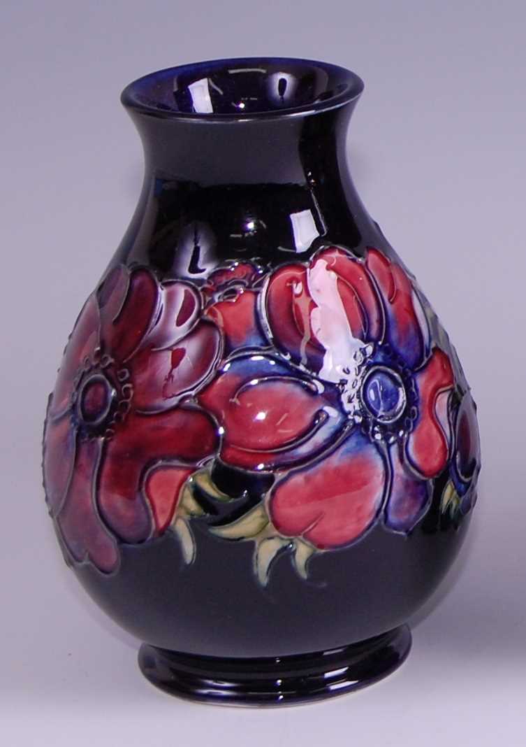 Lot 10 - A contemporary Moorcroft pottery vase in the...