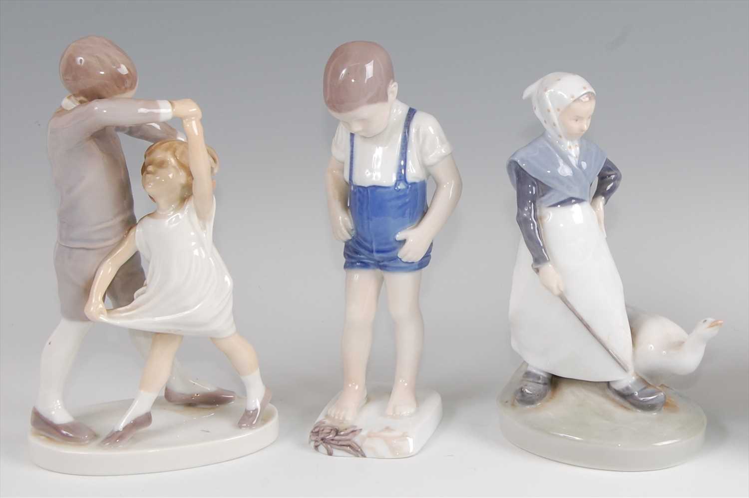 Lot 30 - A Bing & Grondahl porcelain model of a dancing...