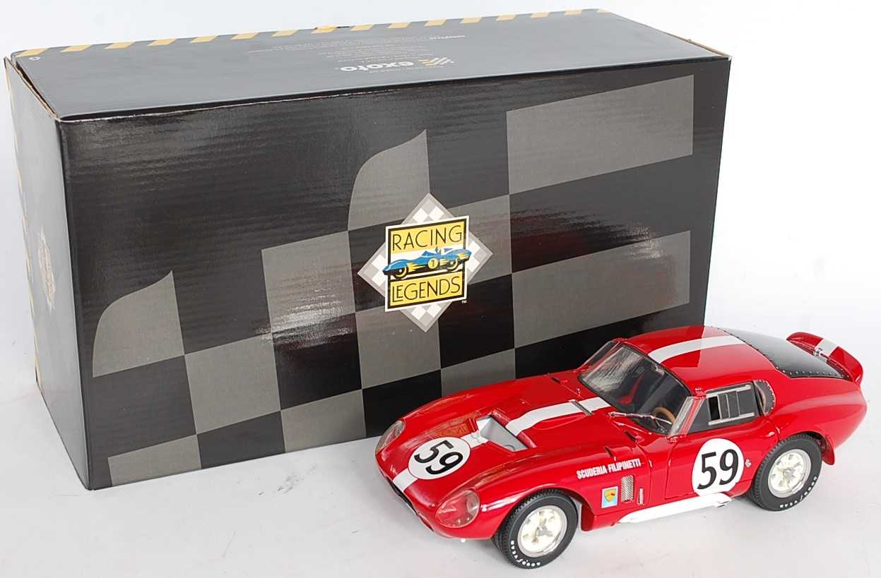 Lot 2539 - An Exoto Racing Legends 1/18 scale model of a...