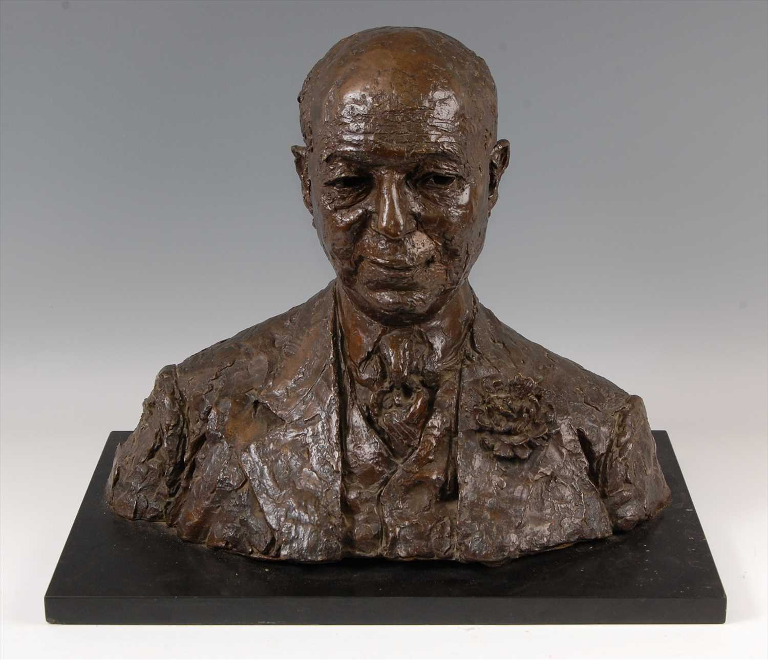 Lot 230 - Jacob Epstein (1880-1959) - a large patinated...