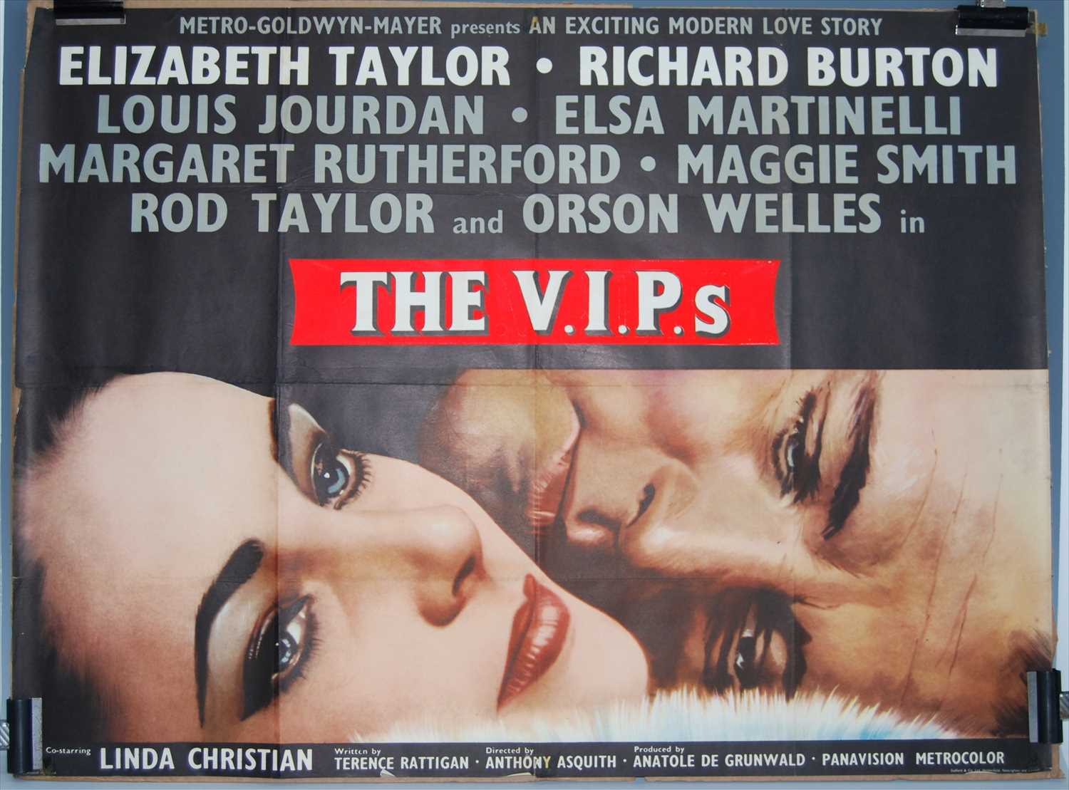 Lot 533 - The V.I.P.s. (Hotel International), 9163 UK quad poster