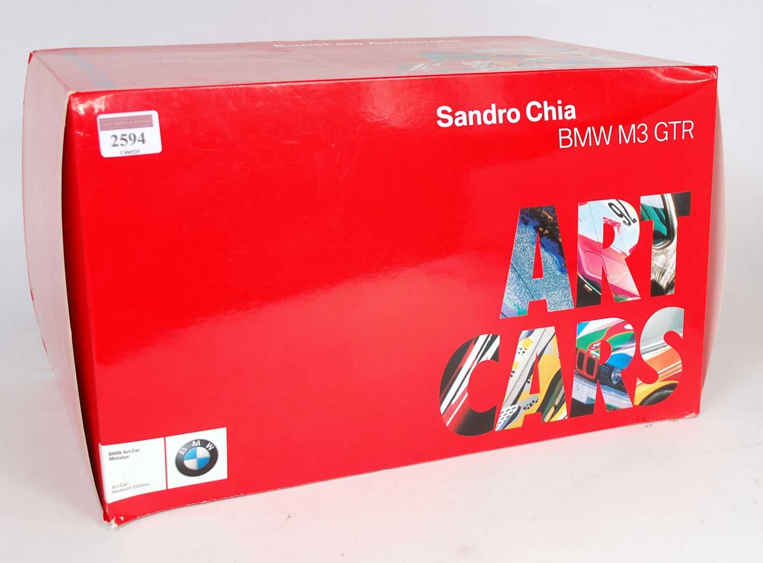Lot 2594 - A Minichamps 1/18 scale BMW Art Car Museum...