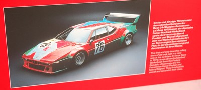 Lot 2596 - A Minichamps BMW Art Car Museum edition 1/18...