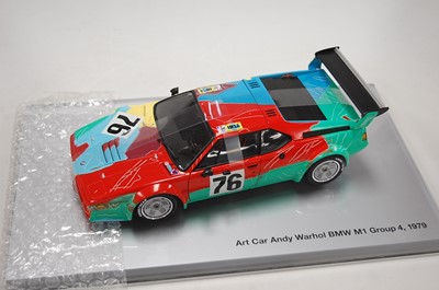 Lot 2596 - A Minichamps BMW Art Car Museum edition 1/18...
