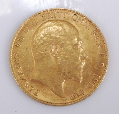 Lot 451 - Great Britain, 1902 gold half sovereign