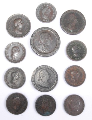 Lot 460 - Great Britain, a collection of George III and later copper coins to include