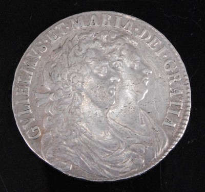 Lot 464 - Great Britain, 1689 half crown