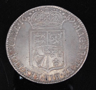 Lot 464 - Great Britain, 1689 half crown