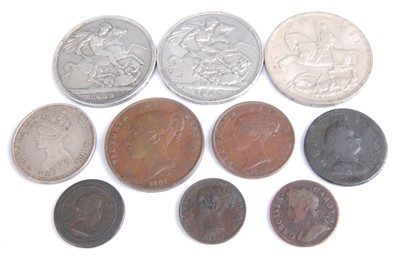 Lot 472 - Great Britain, a mixed lot of coins to include