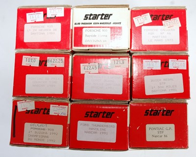 Lot 1504 - Nine various boxed Starter Kits, all 1/43...