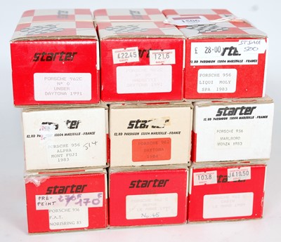 Lot 1506 - Nine various boxed Starter 1/43 scale resin...