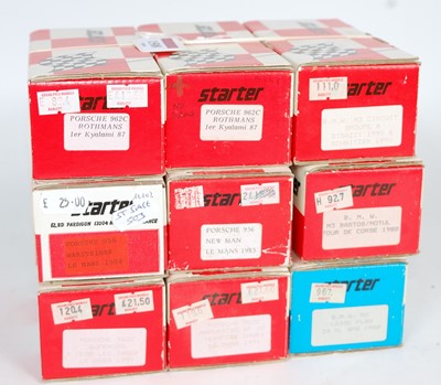 Lot 1508 - Nine various boxed 1/43 scale Starter kits,...