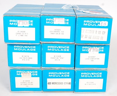 Lot 1519 - Nine various boxed Provence Moulage 1/43 scale...