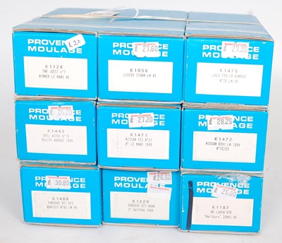 Lot 1523 - Nine various boxed Provence Moulage 1/43 scale...