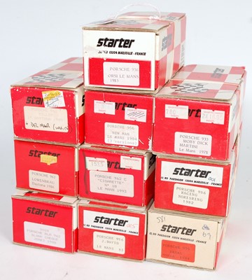 Lot 1524 - A Starter Kits 1/43 scale boxed resin classic...