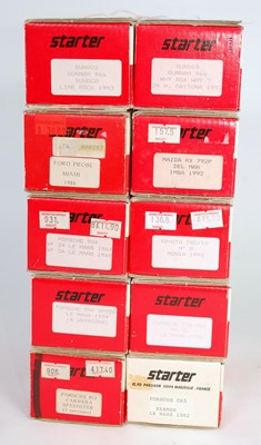 Lot 1525 - Ten various boxed as issued 1/43 scale Starter...