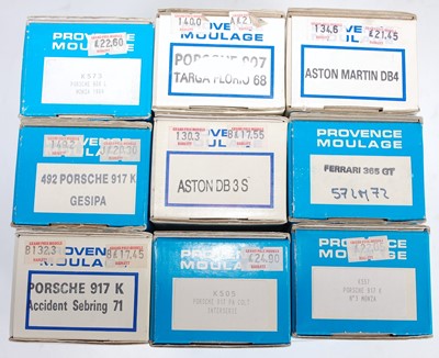 Lot 1529 - Nine various boxed 1/43 scale Provence Moulage...