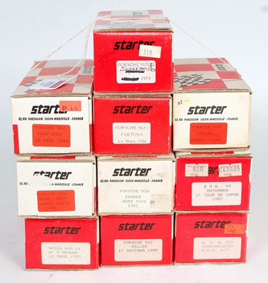 Lot 1533 - Ten various boxed Starter 1/43 scale classic...