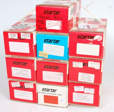 Lot 1534 - Ten various boxed Starter 1/43 scale resin...