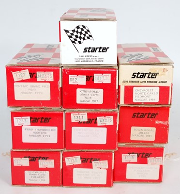 Lot 1535 - Ten various boxed Starter 1/43 scale resin...