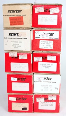 Lot 1537 - A Starter Kits 1/43 scale resin high speed...