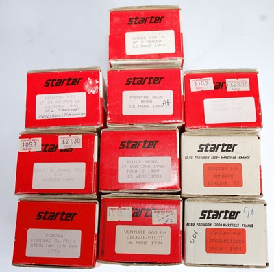 Lot 1538 - Ten various boxed as issued 1/43 scale Starter...