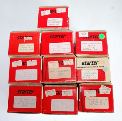 Lot 1539 - Ten various boxed as issued 1/43 scale resin...