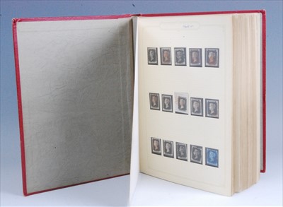 Lot 1321 - A Simplex Medium stamp album, the contents...