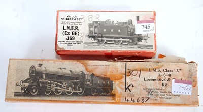 Lot 745 - A K's kit part built for a LMS black 5 engine...