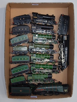 Lot 754 - Ten further engines and tenders mostly Hornby...