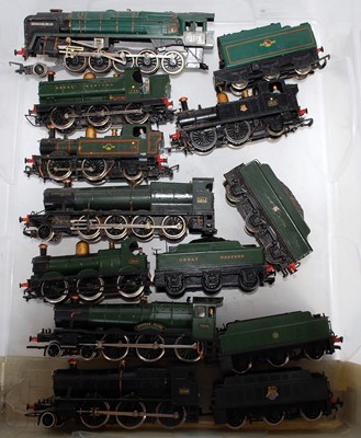 Lot 765 - Tray containing 7 GWR outline steam...