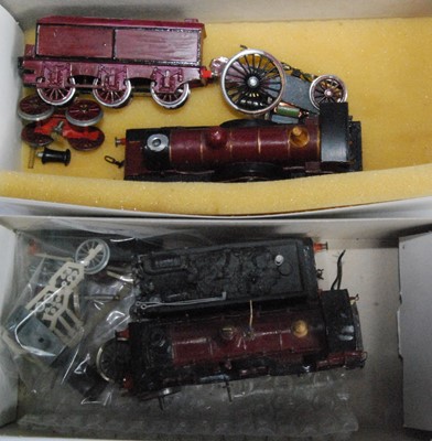 Lot 775 - Two whitemetal made up locomotives for a...