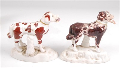 Lot 1130 - A pair of Victorian Staffordshire figures of...