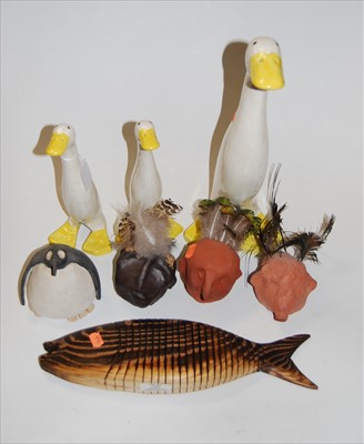 Lot 5 - A Jeff Soan reticulated model of a fish,...