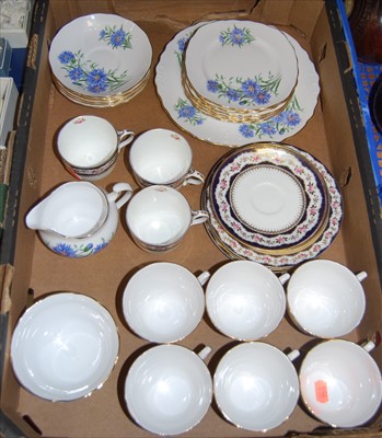Lot 45 - A Ridgeway Potteries part tea service in the...