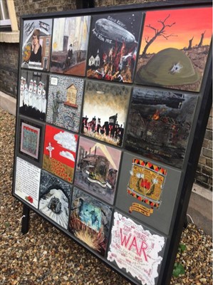 Lot 1136 - Bury St Edmunds WWI Centenary Art Trail panel...