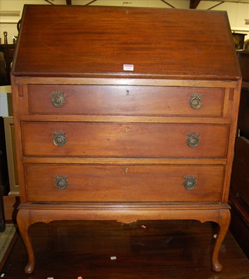 Lot 1155 - An Edwardian mahogany and rosewood crossbanded...