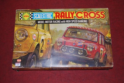 Lot 118 - A boxed Scalextric rally cross model motor...