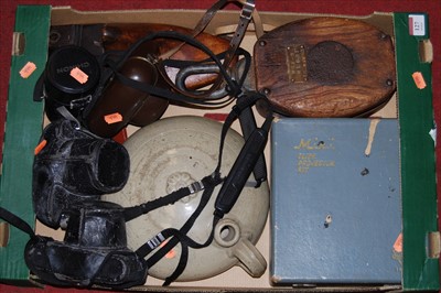 Lot 127 - Two boxes of miscellaneous items to include a...