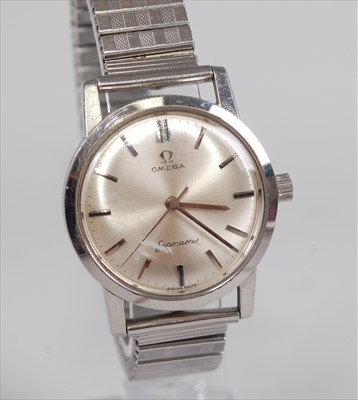 Lot 344 - A gent's Omega Seamaster steel cased...