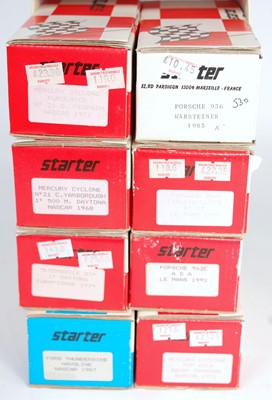 Lot 1549 - Eight various boxed as issued 1/43 scale resin...