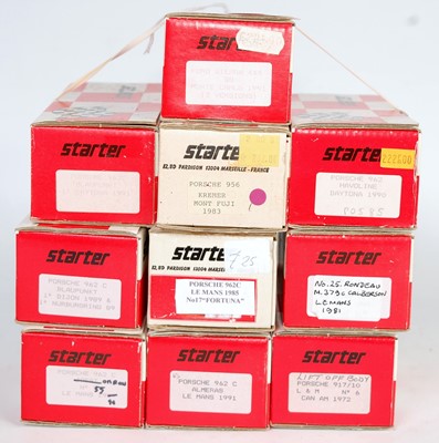 Lot 1559 - Ten various boxes of Starter 1/43 scale resin...