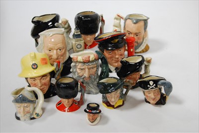 Lot 150 - A large collection of Royal Doulton character...