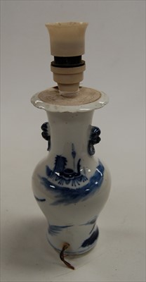 Lot 158 - A Chinese stoneware vase of baluster form...