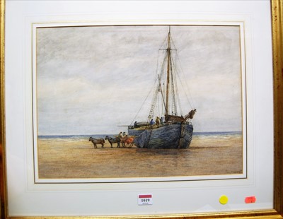 Lot 1019 - Samuel William Oscroft (1834-1924) - Sailing...